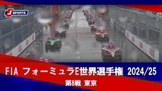 【決勝 ハイライト】FIA フォーミュラE世界選手権 2024/25 第8戦 東京